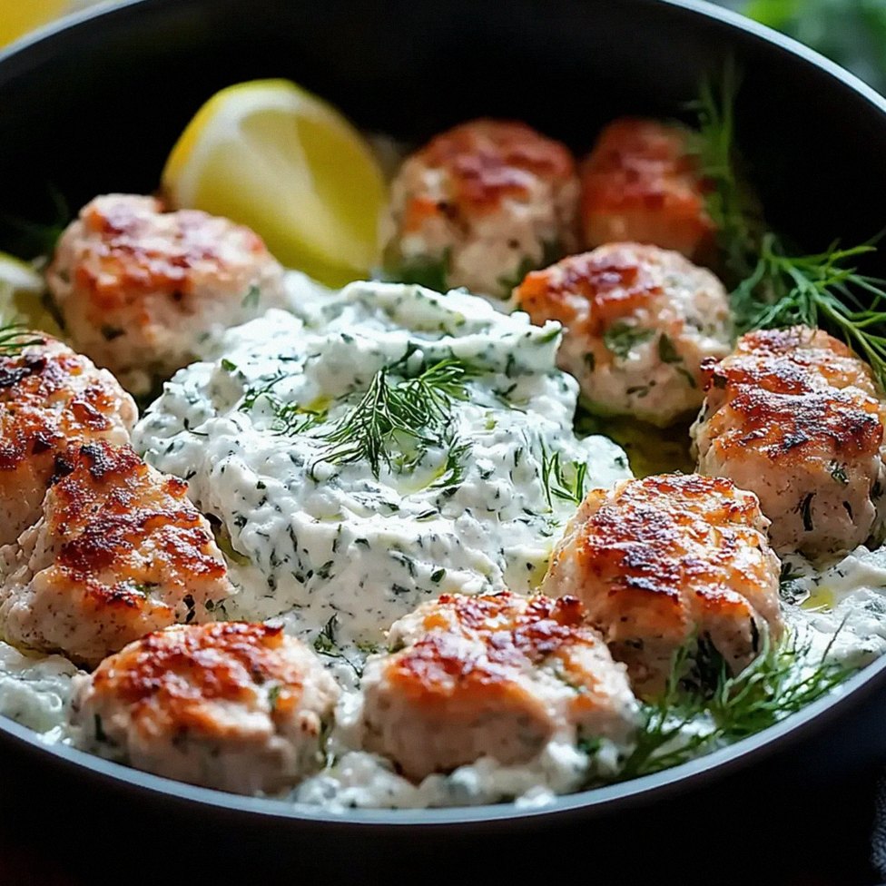 Aromatyczne greckie klopsiki z indyka i orzeźwiającym tzatziki – Schritt 2