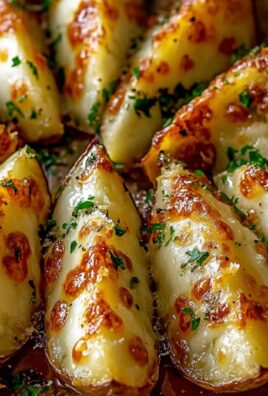 Aromatyczne pieczone ziemniaki z serem, które skradną serce