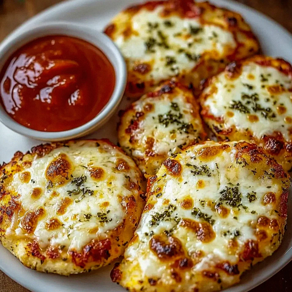 Aromatyczne pizzerinki na serku wiejskim w 25 minut