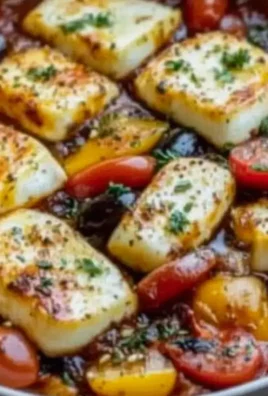 Aromatyczne zapiekane halloumi po grecku w 35 minut