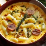 Kremowa zupa z fasolką i kiełbasa drobiowa – miska szczęścia w jesień