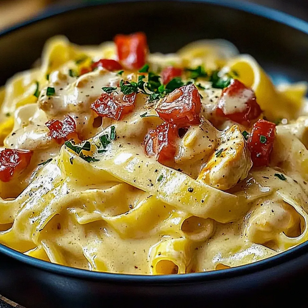 Kremowy kurczak z papryk i tagliatelle — smak, który zachwyca – Schritt 2