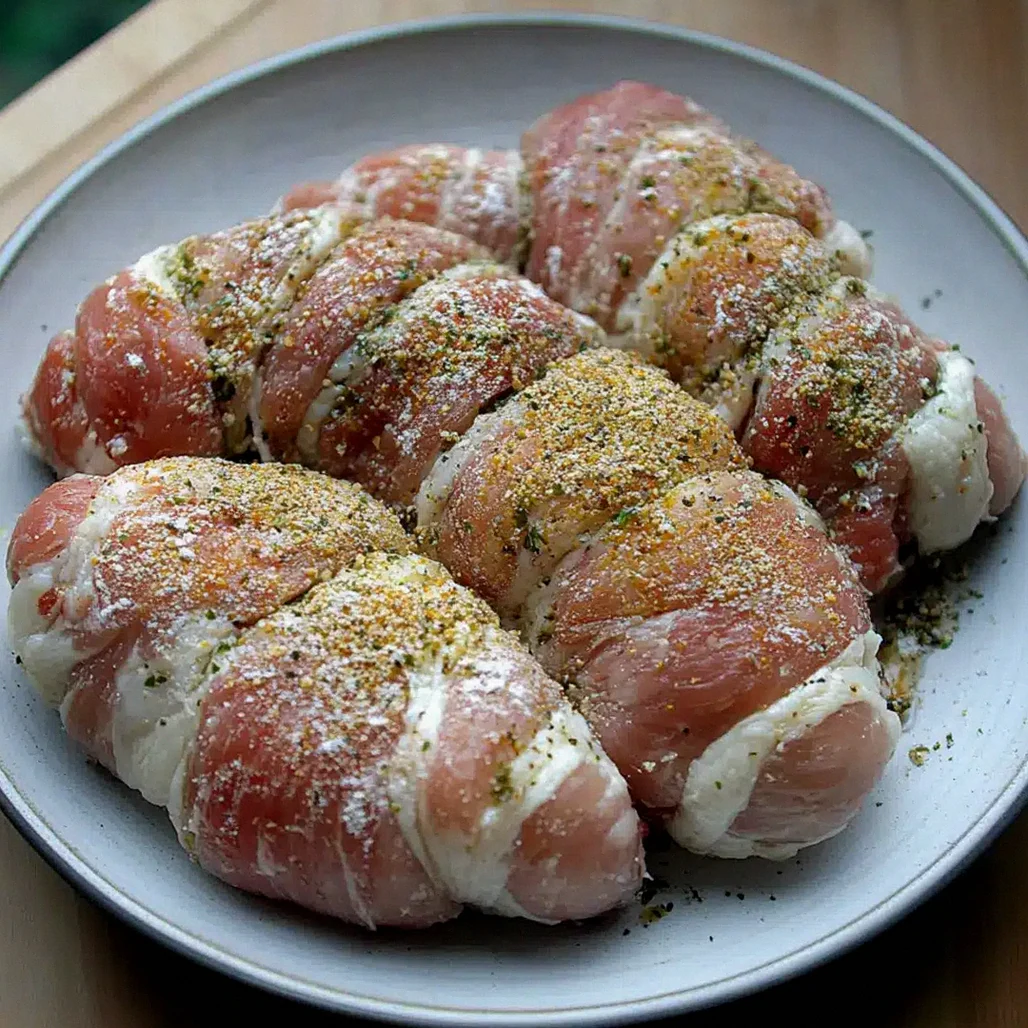 Myśliwskie roladki z karkówka z indyka w aromatycznym sosie duszonym
