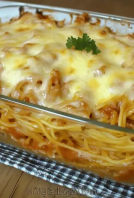 Pyszna i Łatwa Zapiekanka z Makaronu Spaghetti dla Rodziny