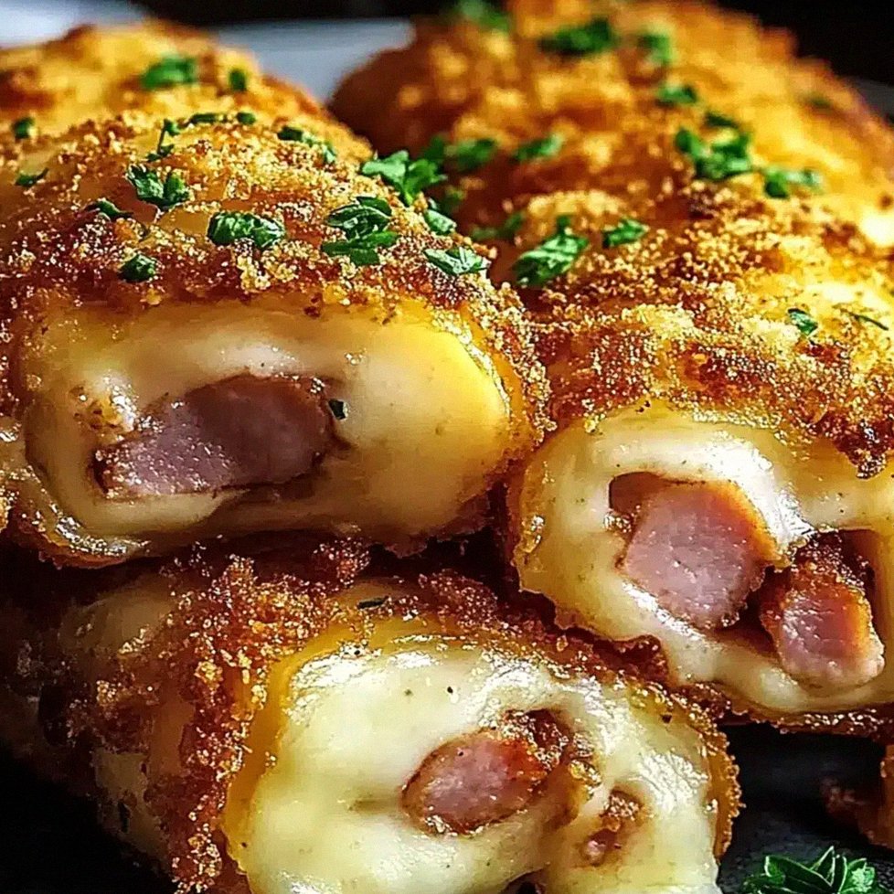 Soczyste roladki z kurczakiem cordon bleu, które pokochasz