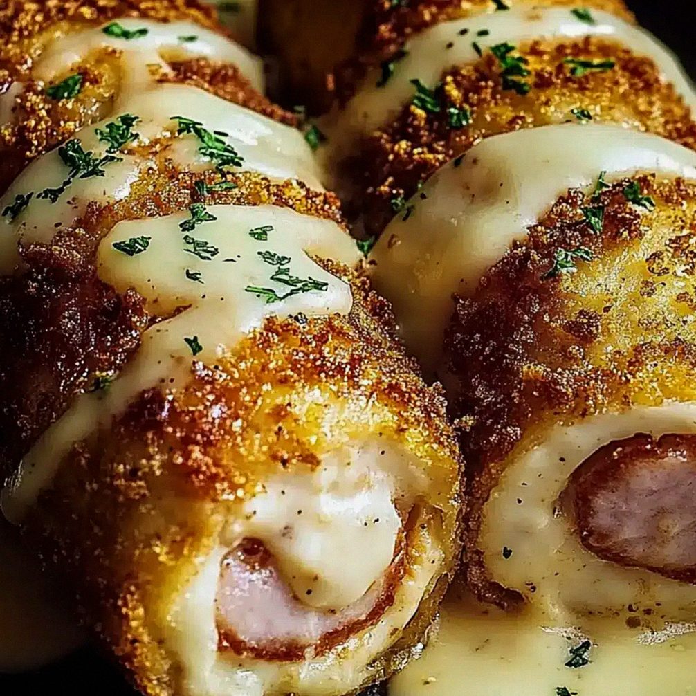 Soczyste roladki z kurczakiem cordon bleu, które pokochasz – Schritt 1