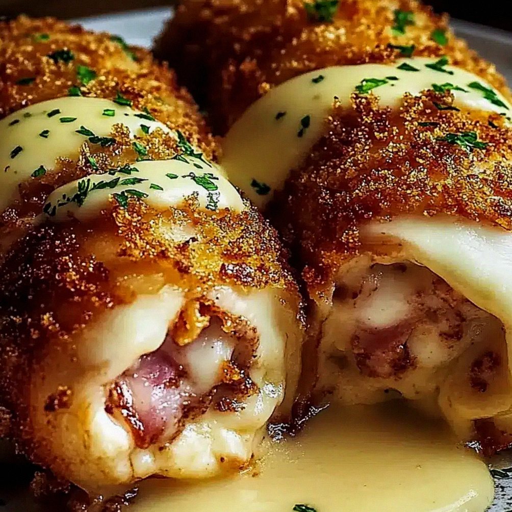 Soczyste roladki z kurczakiem cordon bleu, które pokochasz – Schritt 2