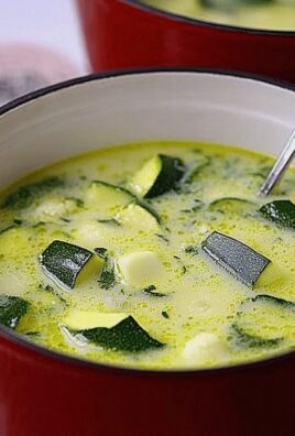 Super zdrowa zupa z cukinią, która zachwyca smakiem i aromatem